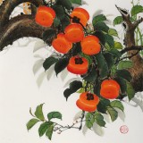 【已售】黄艺 三尺风水吉利国画《事事如意》