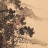 吴显刚 大三尺《松荫怀旧》 贵州七星关美协主席