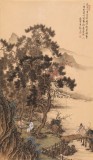 吴显刚 大三尺《松荫怀旧》 贵州七星关美协主席