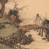 吴显刚 大三尺《松荫怀旧》 贵州七星关美协主席