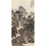 吴显刚 《草堂松风图》 贵州七星关美协主席