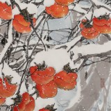【已售】陈薪名《事事如意》吉祥水墨 第六届全国花鸟画展金奖获得者