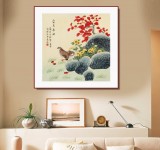 【已售】凌雪 四尺斗方《安居乐业》 北京美协会员
