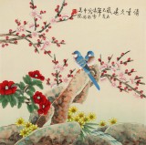 【已售】凌雪 四尺斗方《清香久远》 北京美协会员