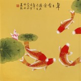凌雪 四尺《年年有余》 北京美协会员