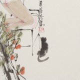 【已售】王其志 《清凉》  中美协会员 江苏赣榆美协副主席