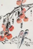 【已售】陈薪名《事事如意》中美协会员 第六届全国花鸟画展金奖获得者