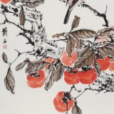 【已售】陈薪名《事事如意》 第六届全国花鸟画展金奖获得者
