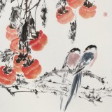 【已售】陈薪名《事事如意》中美协会员 第六届全国花鸟画展金奖获得者