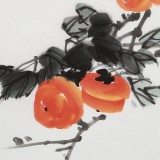 【已售】梁景欣 三尺斗方《事事如意》 学院派画家
