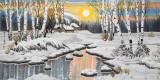 何一鸣 四尺《瑞雪丰年》 冰雪画派画家 师从于志学