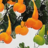 【已售】黄艺 四尺《福禄连绵》 吉祥家居风水画