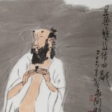 王永刚 三尺《且与寒山作四邻》 国家一级美术师（询价）