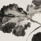 【已售】陈薪名 四尺斗方《荷风送香》中美协会员吉祥水墨 第六届全国花鸟画展金奖获得者