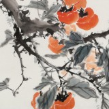 【已售】陈薪名《事事如意》吉祥水墨 第六届全国花鸟画展金奖获得者