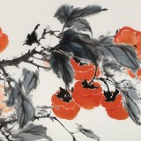 【已售】陈薪名《事事如意》吉祥水墨 第六届全国花鸟画展金奖获得者