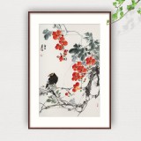 【已售】陈薪名《春花灿烂》中美协会员 第六届全国花鸟画展金奖获得者