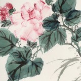 【已售】陈薪名《娇影媚清风》中美协会员 第六届全国花鸟画展金奖获得者