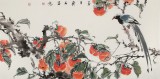 【已售】陈薪名 三尺《事事如意》中美协会员 第六届全国花鸟画展金奖获得者