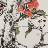 【已售】陈薪名《事事如意》 第六届全国花鸟画展金奖获得者