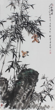 王占海 四尺《清风》 河北省美协会员