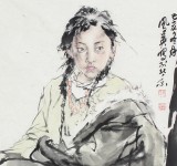 李凤英《藏族女孩》（询价）