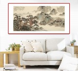 【已售】吴显刚 《雨过飞泉》 贵州七星关美协主席
