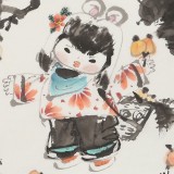 【已售】张乃成 《阿福》 中美协会员 原芜湖市美协主席