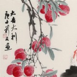 【已售】陈薪名《大吉大利》 中美协会员 第六届全国花鸟画展金奖获得者