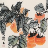 【已售】陈薪名《事事如意》 中美协会员 第六届全国花鸟画展金奖获得者