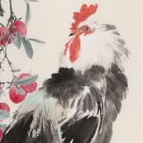 【已售】陈薪名《大吉大利》 中美协会员 第六届全国花鸟画展金奖获得者