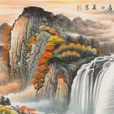 【已售】吴东 四尺《鸿运当头》 著名易经风水画家