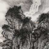 吴显刚 《林泉清音图》 贵州七星关美协主席