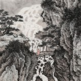 吴显刚 《林泉清音图》 贵州七星关美协主席