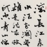 钱法成书法作品《临江仙》 原浙江省文化厅厅长