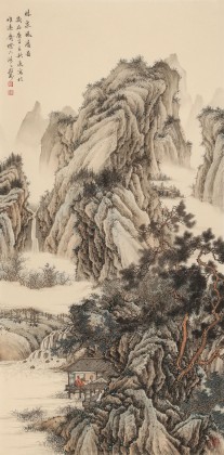 吴显刚 《林泉风清图》 贵州七星关美协主席