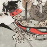 连红武 四尺《忠义春秋》 徐悲鸿画院华北分院副院长