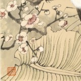 何挥毫 《梅雀图》 当代新安画派代表性名家