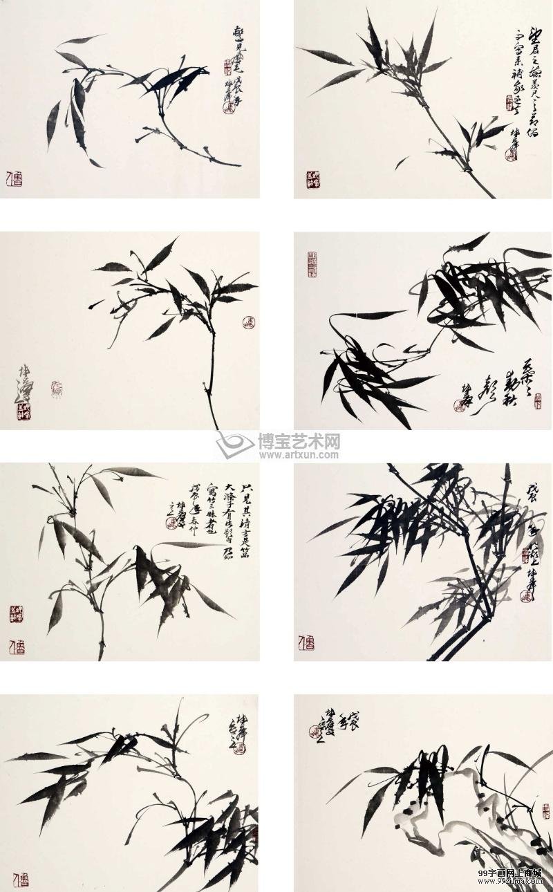 首页 字画收藏百科 收藏指南 > 正文  卢坤峰曾创作精毛竹巨幅,作品为