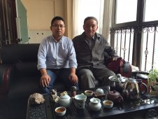 阎世宏做客99字画网